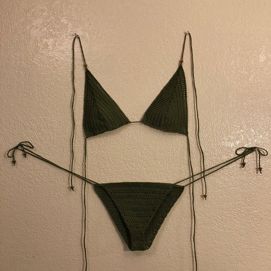 Olive Bikini Set