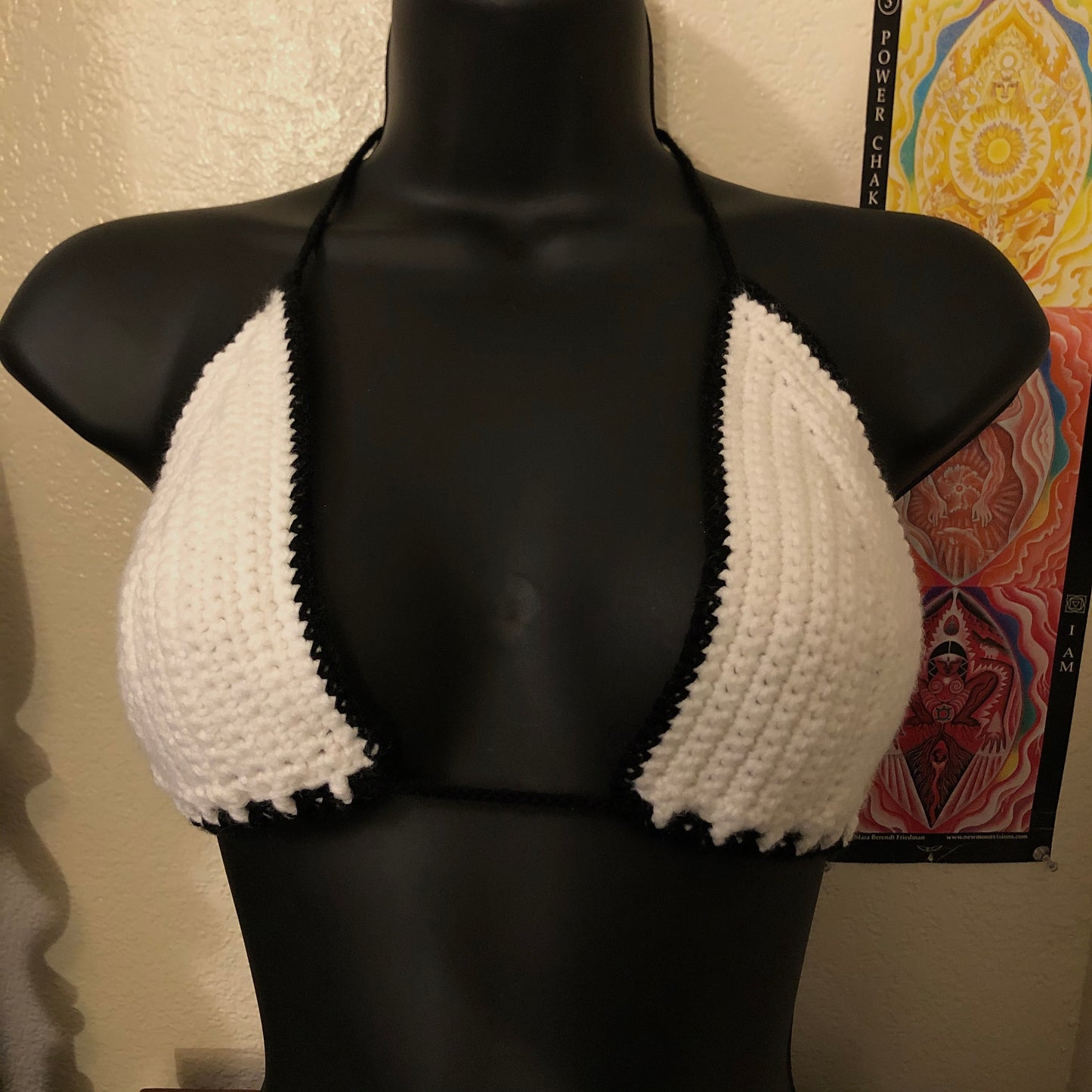 Black & White Contrast Top