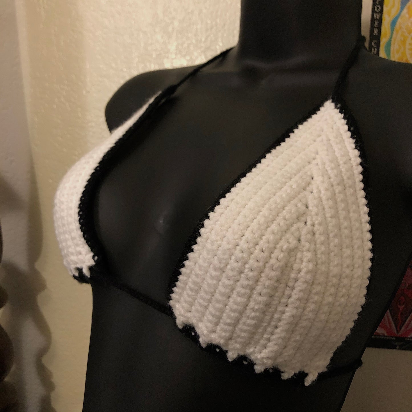 Black & White Contrast Top