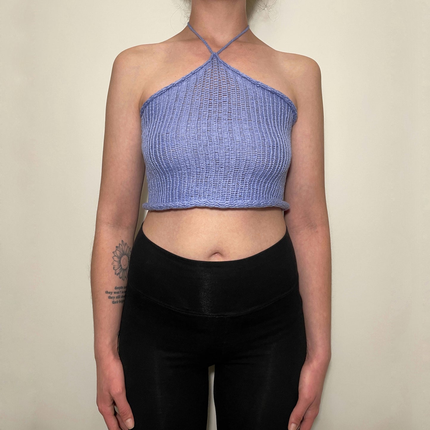 Periwinkle Knit Tube Top